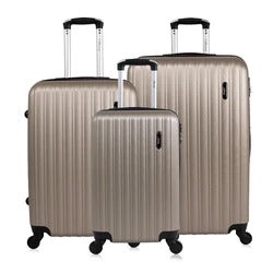 Kit mala de viagem ABS pequena 10kg, média e grande