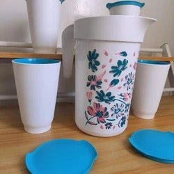 Kit Tupperware Copo Allegra 450ml Unidade Com Tampa