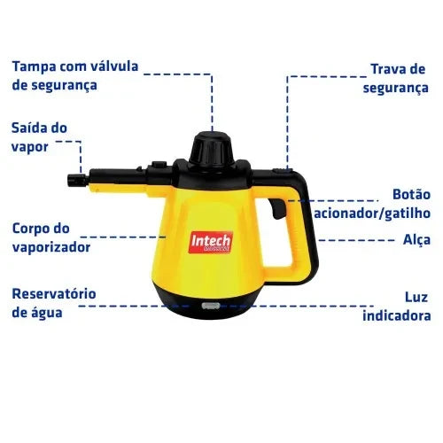 Vaporizador Higienizador 1200 Watts - Vapor Top Clean