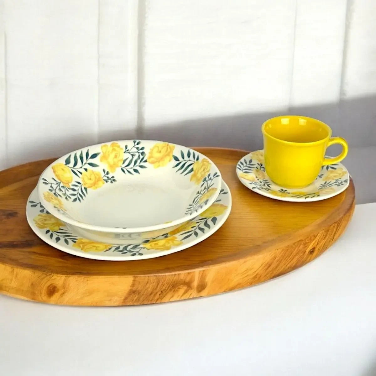 Aparelho De Jantar E Chá Danna De Cerâmica C/16 Peças