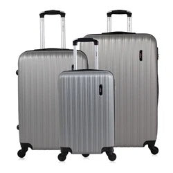 Kit mala de viagem ABS pequena 10kg, média e grande