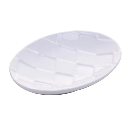 Jogo para Banheiro Acessórios Cerâmica Toulon Branco 3 Peças