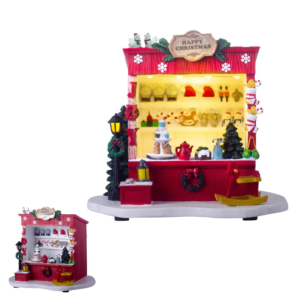 Cenário Vila Natalina Barraca de Artigos de Natal