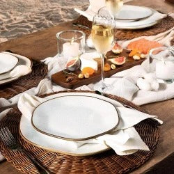 Aparelho de Jantar e Chá 30 Pçs Oxford Ryo Maresia