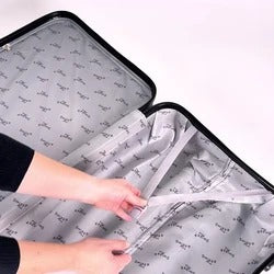 Kit mala de viagem ABS pequena 10kg, média e grande