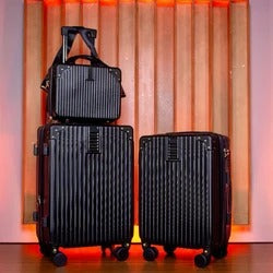 2 Malas Bordo Viagem + Frasqueira