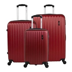 Kit mala de viagem ABS pequena 10kg, média e grande