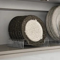 Organizador de Pratos 12 Posições 21,5cm Cromado