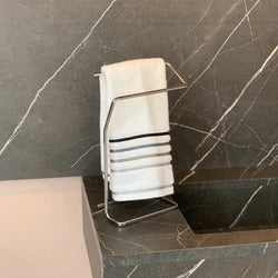 Porta Toalha Bancada Piatina Cromado