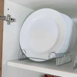 Organizador de Pratos 12 Posições 21,5cm Cromado