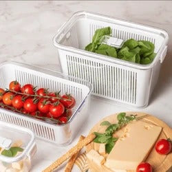 Pote Hermético Slim Multiuso Branco 4,4 Litros